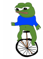 pepe unicycle 