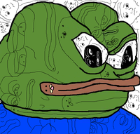 pepe with wojak lines 