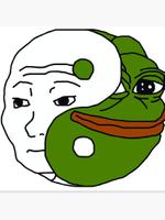 pepe wojak ying yang 