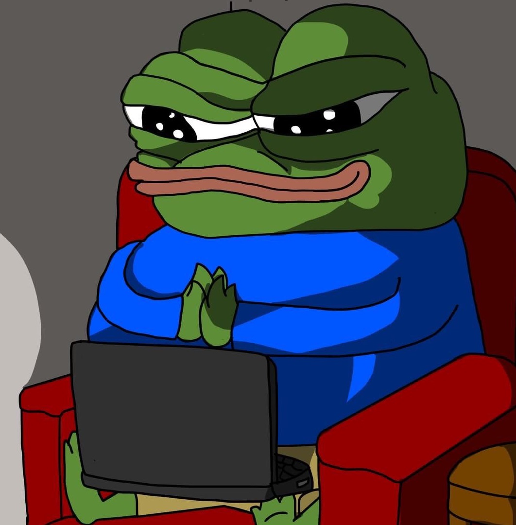 pepe-schemeing-at-computer.jpg. 