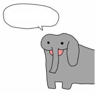 elephant meme template 