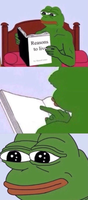 pepe sad reasons to live book meme template 