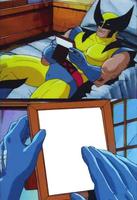 wolverine holding picture meme template 