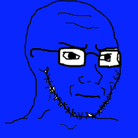 blue soy boy wojak 