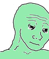 green wojak depressed 