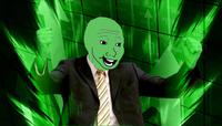 green wojak excited kid 