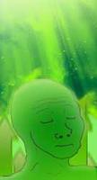 green wojak underwater 