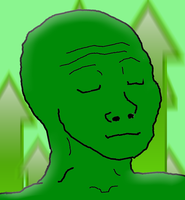 green wojak up arrows 