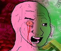 pink green wojak classic 