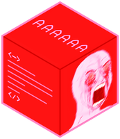 pink wojak aaaa cube 