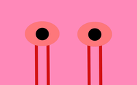 pink wojak abstract eyes 