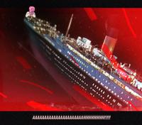 pink wojak back of titanic 