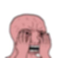 pink wojak blurry 