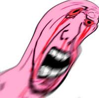 pink wojak elongated 