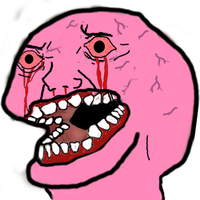 pink wojak full teeth 