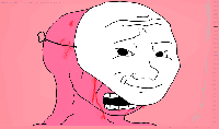 pink wojak mask 