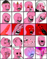 pink wojak montage 