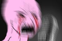 pink wojak singing blurry 