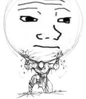 wojak atlas stone face feels 