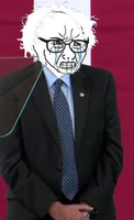 wojak bernie sanders crying 