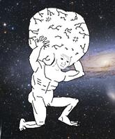 wojak big brain universe 