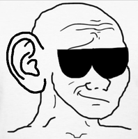 wojak big ear sunglasses 