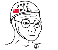 wojak born to feel 