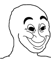 wojak clown face 