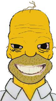 wojak coomer bart simpson 