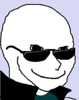 wojak creepy sunglasses 