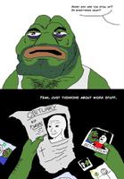 wojak dead pepe remembers 