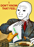 wojak doesnt know feel 