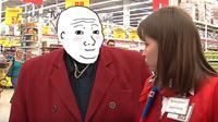 wojak fat blushing in russian target 