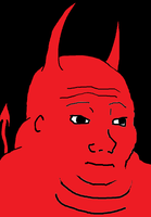 wojak fat devil 