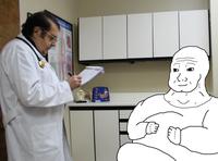 wojak fat meets with dr now 