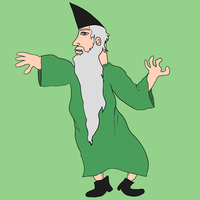 wojak grey beard chad wizard 