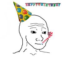 wojak happy birthday 