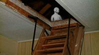 wojak hiding in house attic 