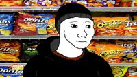 wojak in chips aisle 