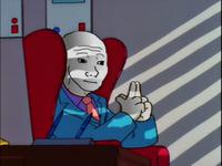 wojak in office thinking 