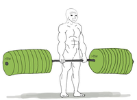 wojak lifting tfw feels 