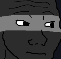 wojak light on eyes 