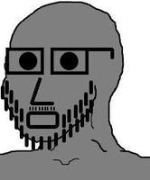 wojak npc beard glasses 