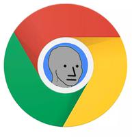 wojak npc google chrome 