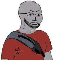 wojak npc mad cross body satchel 