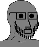 wojak npc soy boy 