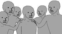 wojak npcs embrace 