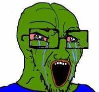 wojak pepe soy boy angry crying 