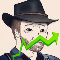 wojak sad green chart arrow 