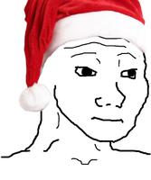 wojak santa cap 